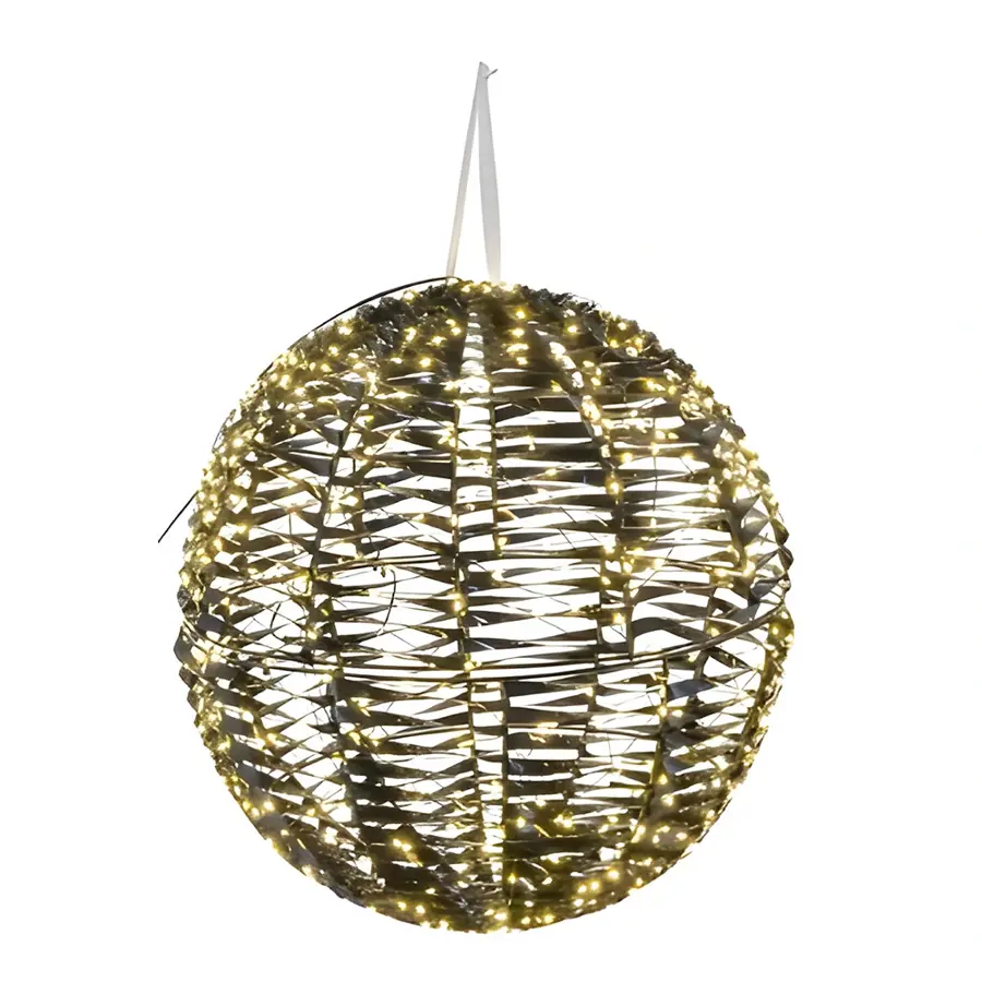 Gehlmann Verlichte Bol Zwart - 960 LED