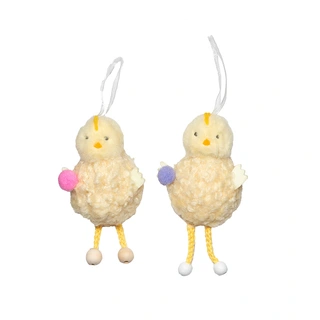 Paashanger Kuiken 13,5 cm - Assorti | Tuincentrum De Boet