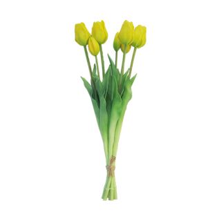 Kunst Classic Tulip Sally 7 st. Geel - 47 cm