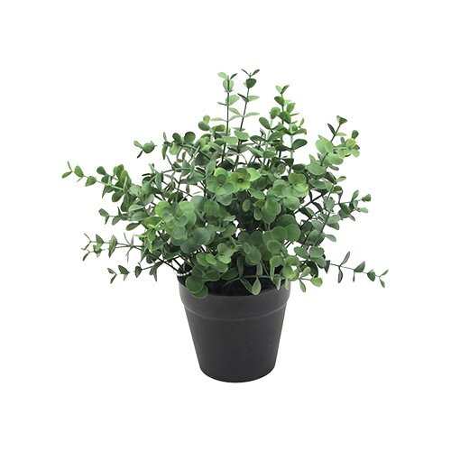 Kunst eucalyptus in pot - 23 cm