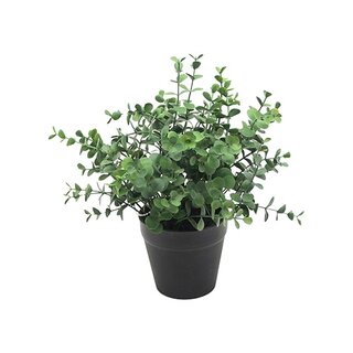 Kunst eucalyptus in pot - 23 cm