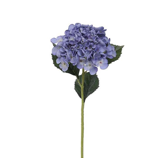 Kunst Hortensiatak Blauw - 52 cm