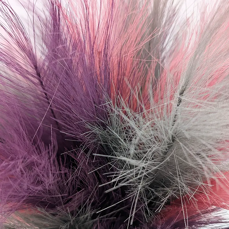 Kunst Pampas Boeket - Paars - afbeelding 3