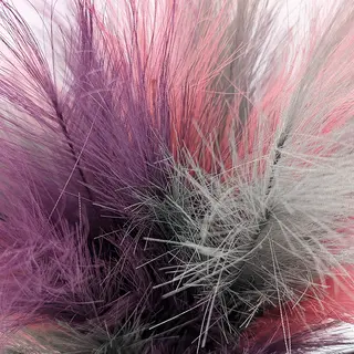 Kunst Pampas Boeket - Paars - afbeelding 3