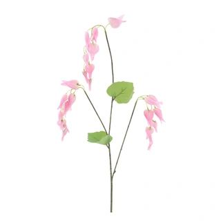 Kunstbloem Zinnia Dicentra Spray Roze - 96 cm