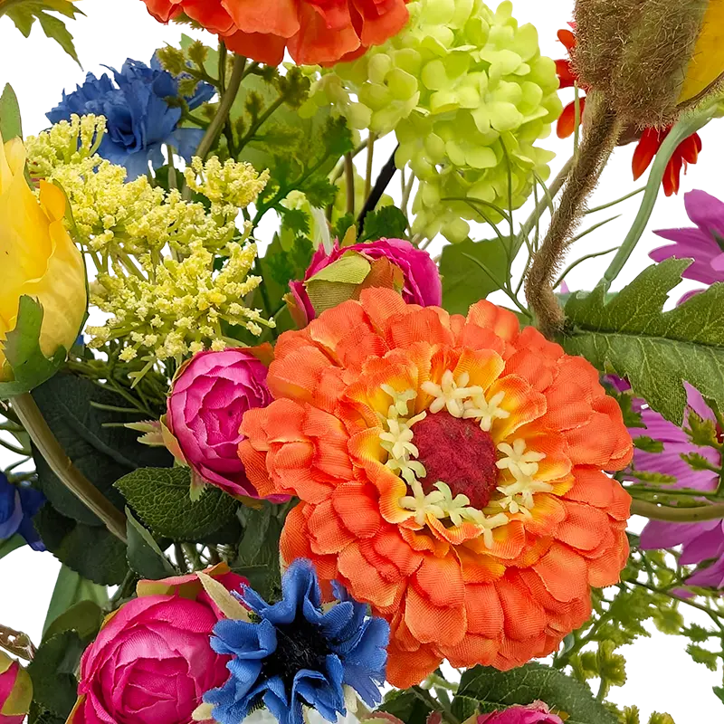 Kunstbloemen Veldboeket Klein - Multicolor - afbeelding 3