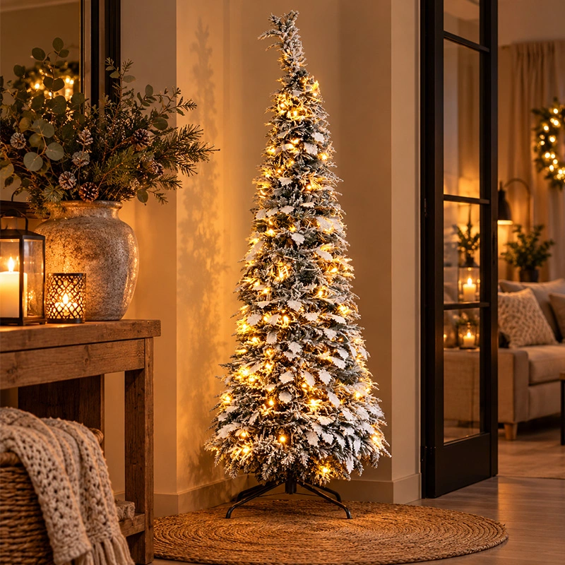 Kunstkerstboom Snowtree met LED - 150 cm - afbeelding 2