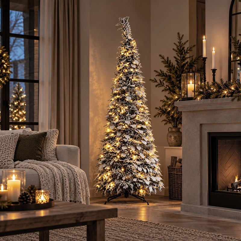 Kunstkerstboom Snowtree met LED - 180 cm - afbeelding 2