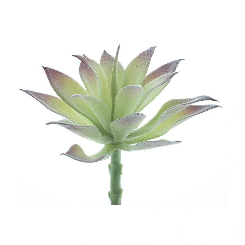 Kunstplant Agave Pick Guanita Flocked Groen - 16 cm