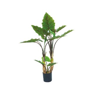 Kunstplant Alocasia Dubbel - 120 cm