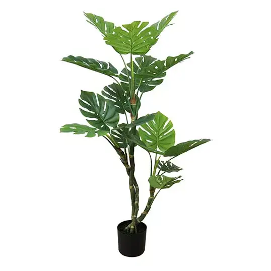 Kunstplant Monstera 3-stam - 135 cm