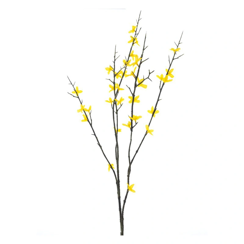 Kunsttak Forsythia Halle Geel - 86 cm