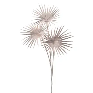 Kunsttak Fountain palm spray metallic copper 74 cm