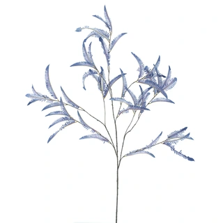Kunsttak Pictum fern branche Mirja blue 138 cm