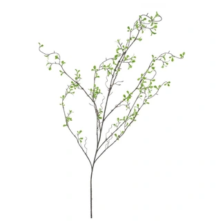 Kunsttak Spring Fresh Leaf Groen - 130 cm