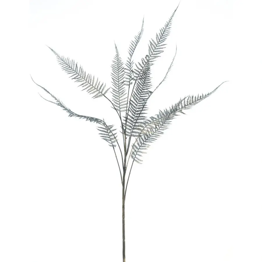 Kunsttak Sword Fern Branch Kula Zwart - 149 cm