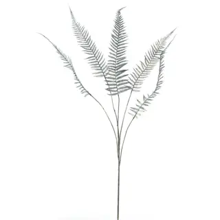 Kunsttak Sword Fern Spray Kula Zwart - 119 cm