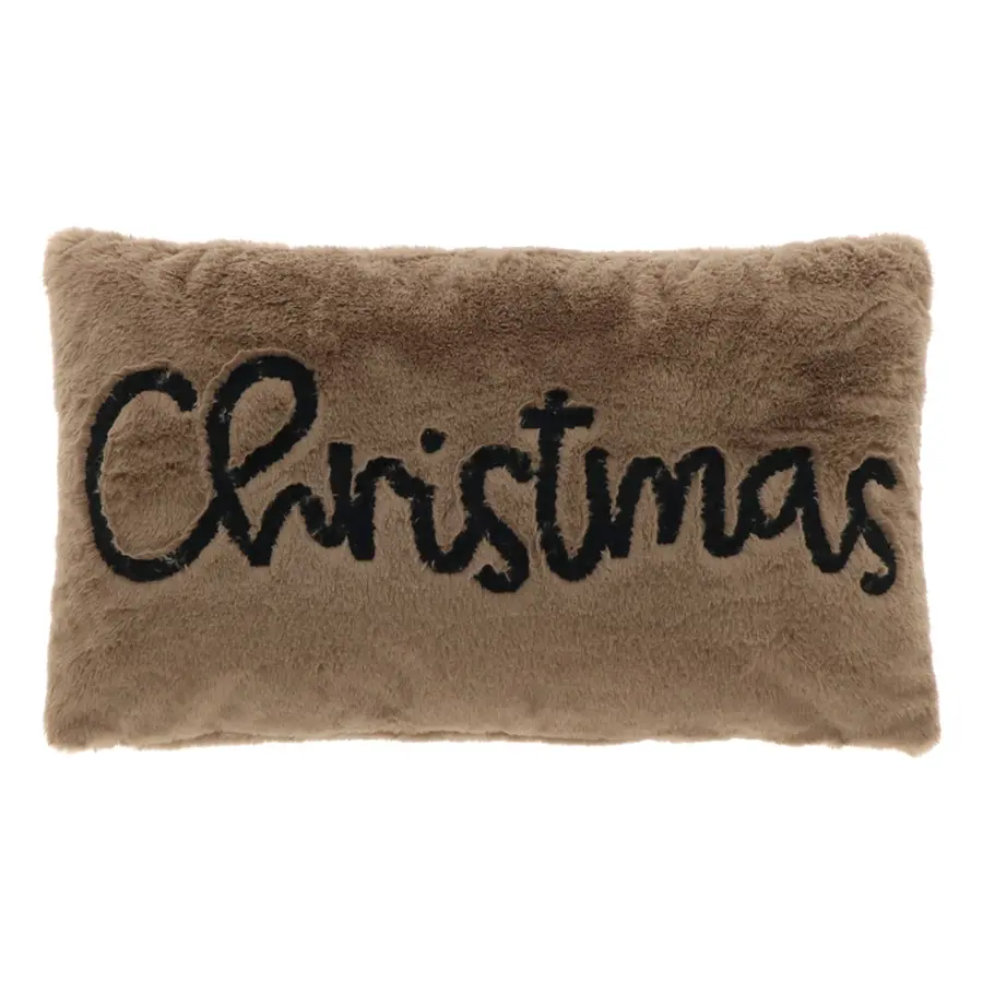 Unique Living Kussen Christmas 30x50 cm - Taupe