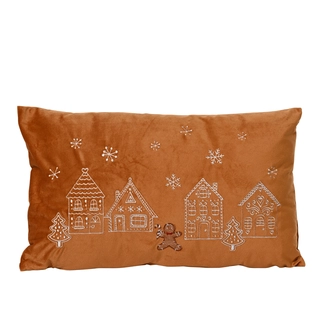 Kerstkussen Pepperkoek
