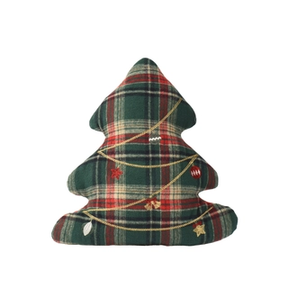 Kerstkussen Versierd Kerstboom