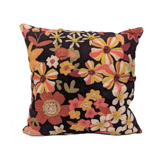 Sierkussen Retro Bloemen - 45x45 cm