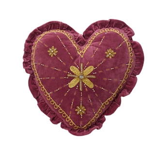 Kerstkussen Hart