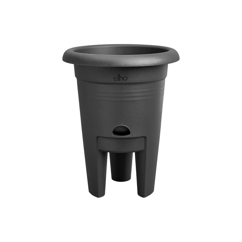 Elho Green Basics Kweekpot Aardbeien Ø33 cm - Living Black - afbeelding 1