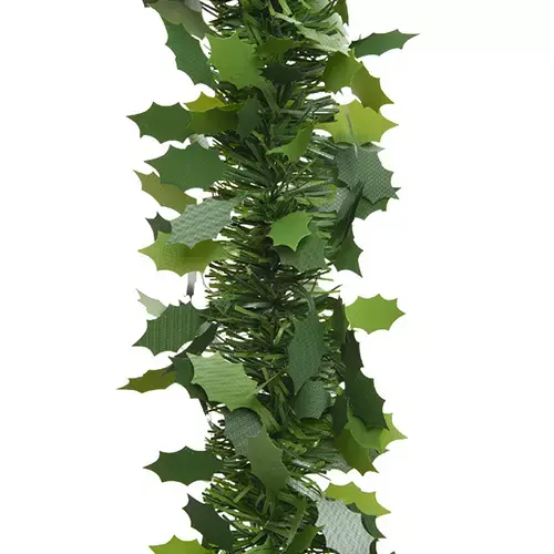 Lametta Guirlande PVC Groen - 270 cm