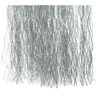 Lametta Glans Wave - Zilver/Laser