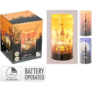 Lamp Halloween 15 cm assorti