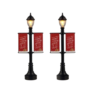 Lemax Lamp Post Banners - 2 st.