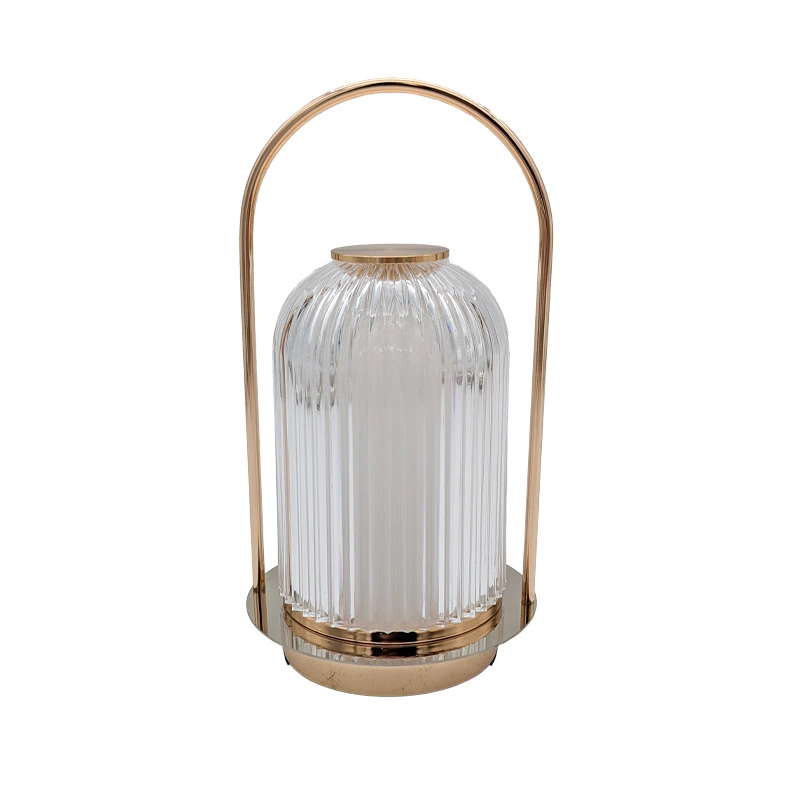 Tafellamp Oplaadbaar Philine Goud - Ø11x23 cm