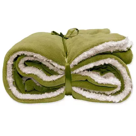 Unique Living Lars Coral Plaid 150x200 cm - Moss Green
