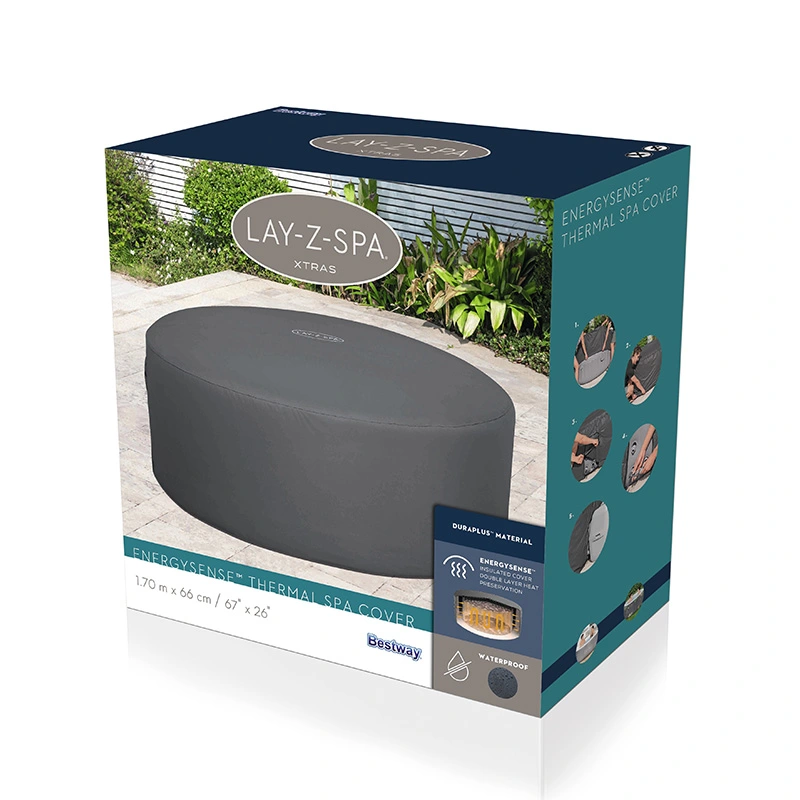 Lay-Z-Spa Energysense Afdekking Rond - Ø170 cm - afbeelding 5