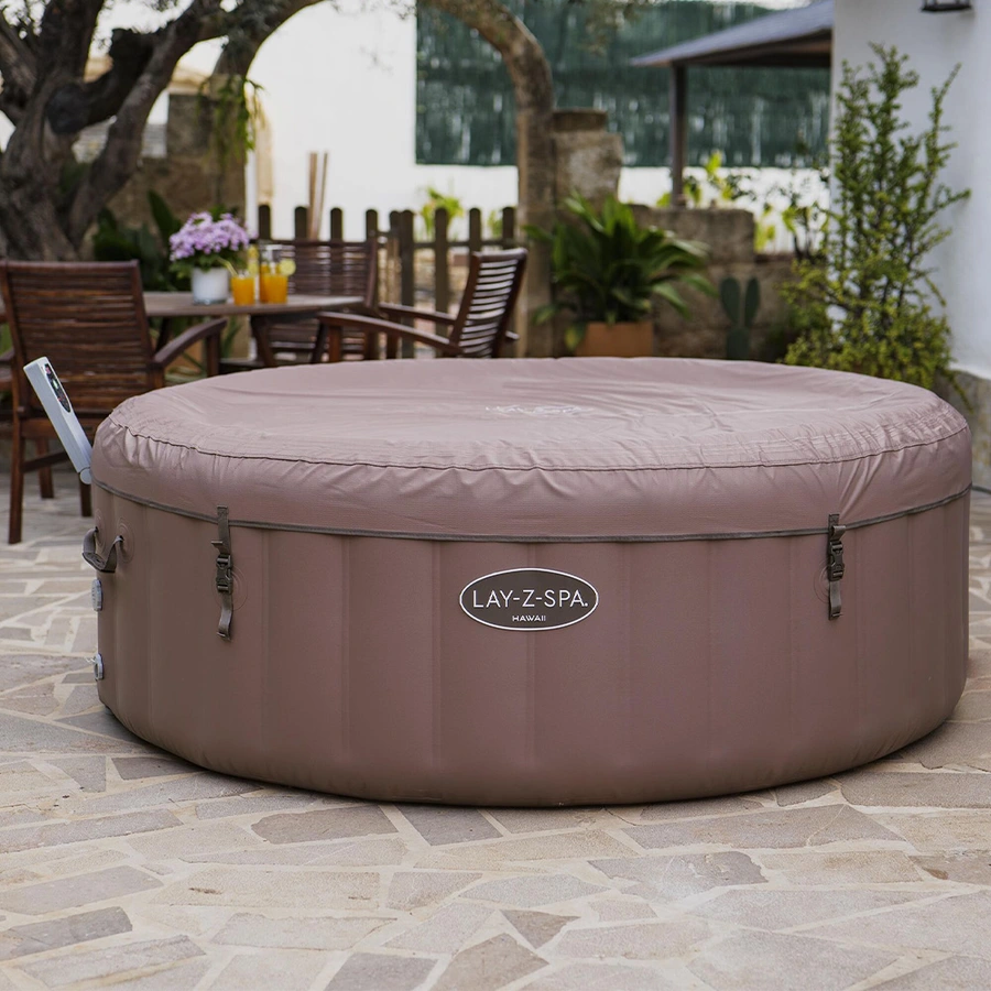 Lay-Z-Spa Hawaii Smart Airjet 6 Terracotta - Ø196 cm - afbeelding 2