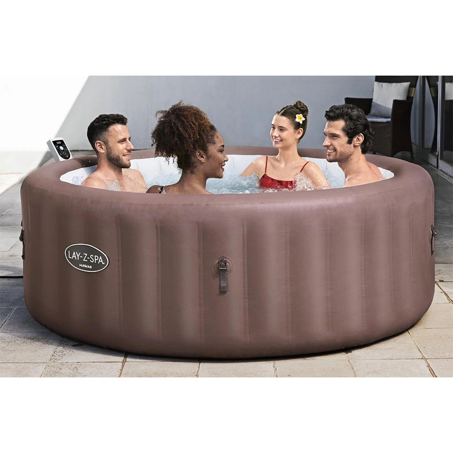 Lay-Z-Spa Hawaii Smart Airjet 6 Terracotta - Ø196 cm - afbeelding 4