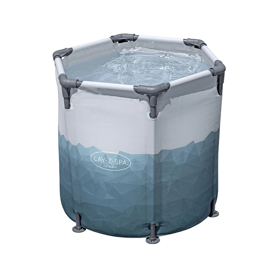 Lay-Z-spa Ijsbad Frame Glacial Dip Pod Rond - Ø90 cm - afbeelding 1