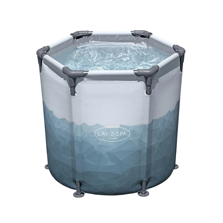 Lay-Z-spa Ijsbad Frame Glacial Dip Pod Rond - Ø90 cm - afbeelding 2