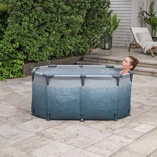 Lay-Z-spa Ijsbad Frame Glacial Dip Tub Ovaal - 150 cm - afbeelding 6