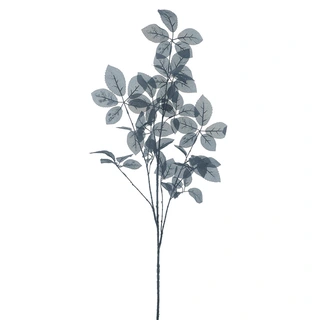 Kunsttak Leaf Hakan Black - 128 cm