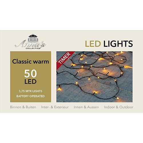 LED Verlichting Batterij - 3,75 m - afbeelding 2