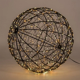 LED Bal Metaal Duo Flash - Ø35 cm - afbeelding 2
