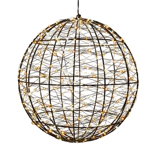 LED Bal Metaal Duo Flash - Ø35 cm - afbeelding 3