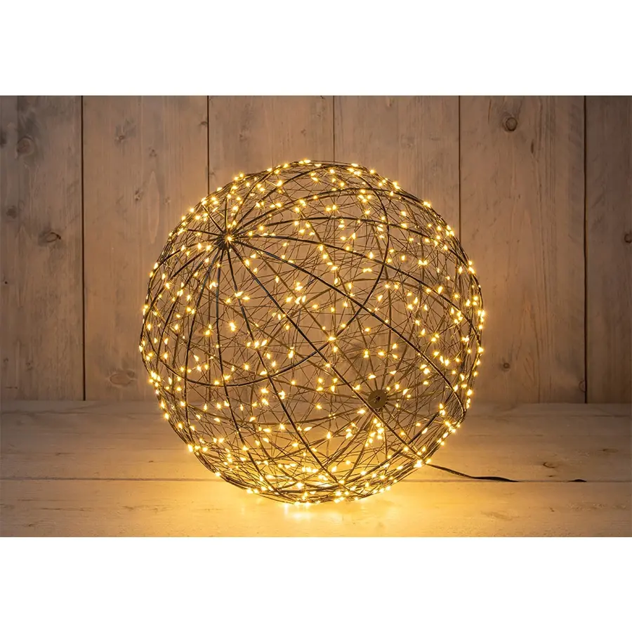 LED Bal Metaal Flash - Ø35 cm