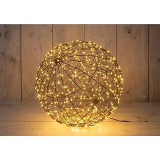 LED Bal Metaal Flash - Ø35 cm