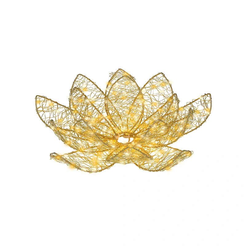 Micro LED Bloem Flashing - Ø38x13 cm - afbeelding 1