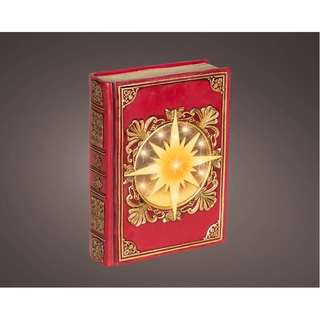 LED Boek Rood - 22 cm - afbeelding 1