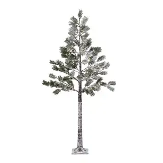 LED Boom Sneeuw - 50x50x180 cm - afbeelding 1