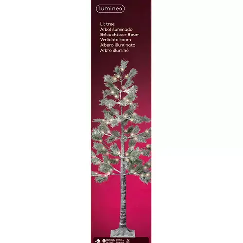 LED Boom Sneeuw - 40x40x150 cm - afbeelding 4