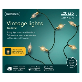 LED Boomverlichting Retro Klassiek - 1190 cm - afbeelding 3